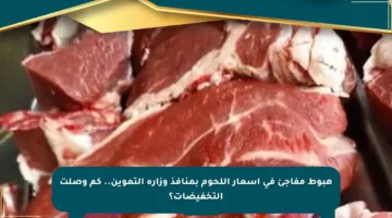 هبوط مفاجئ في أسعار اللحوم بمنافذ وزارة التموين.. كم وصلت التخفيضات؟